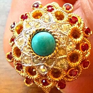 Vintage Vendome Square ring